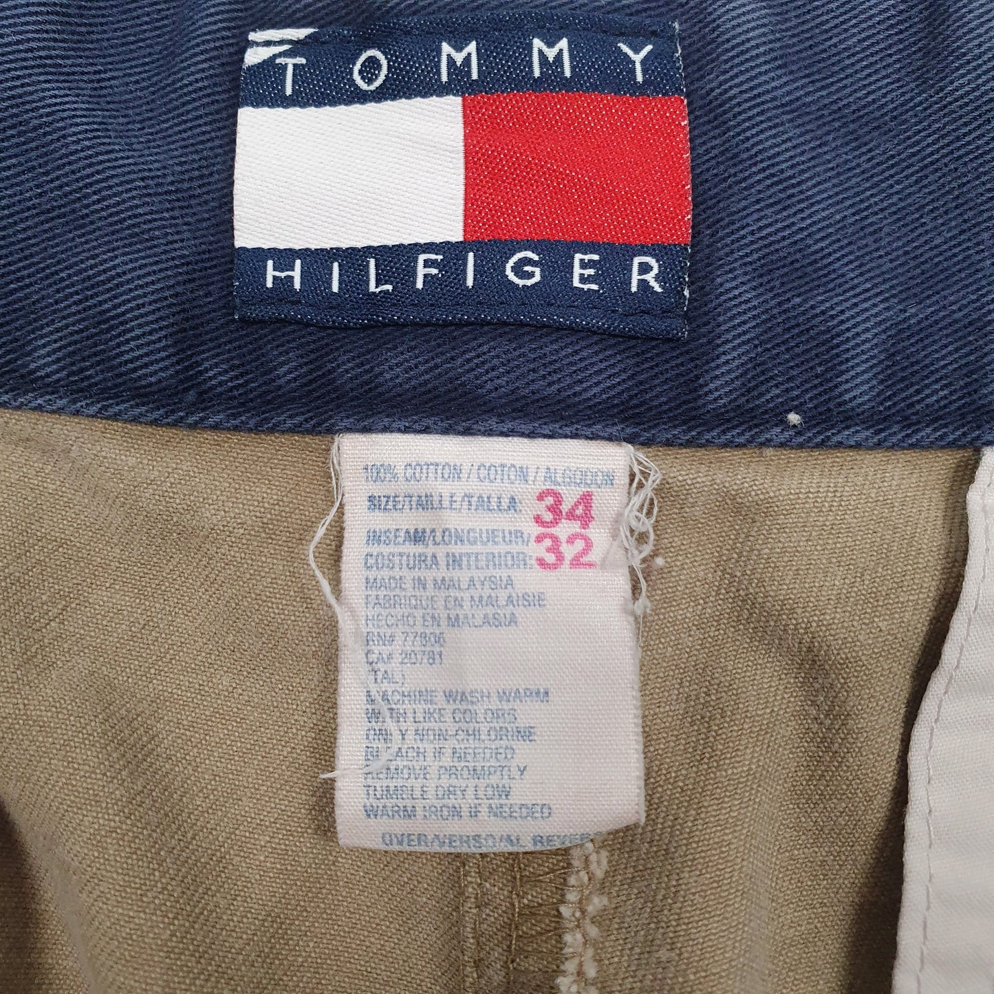 Mens Brown Tommy Hilfiger   Trousers