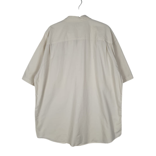 Mens Cream L.L.Bean   Shirt
