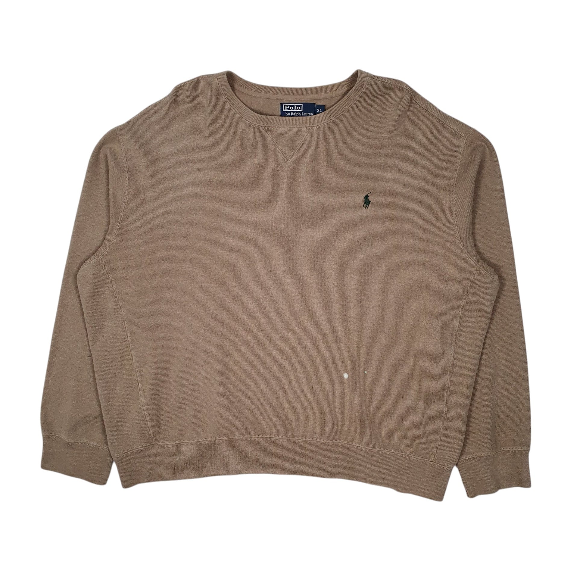 Mens Brown Polo Ralph Lauren  Crewneck Jumper