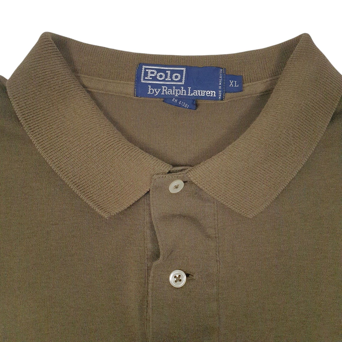 Mens Brown Polo Ralph Lauren   Polo Shirt