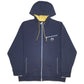 Mens Navy Nautica  Full Zip Jumper