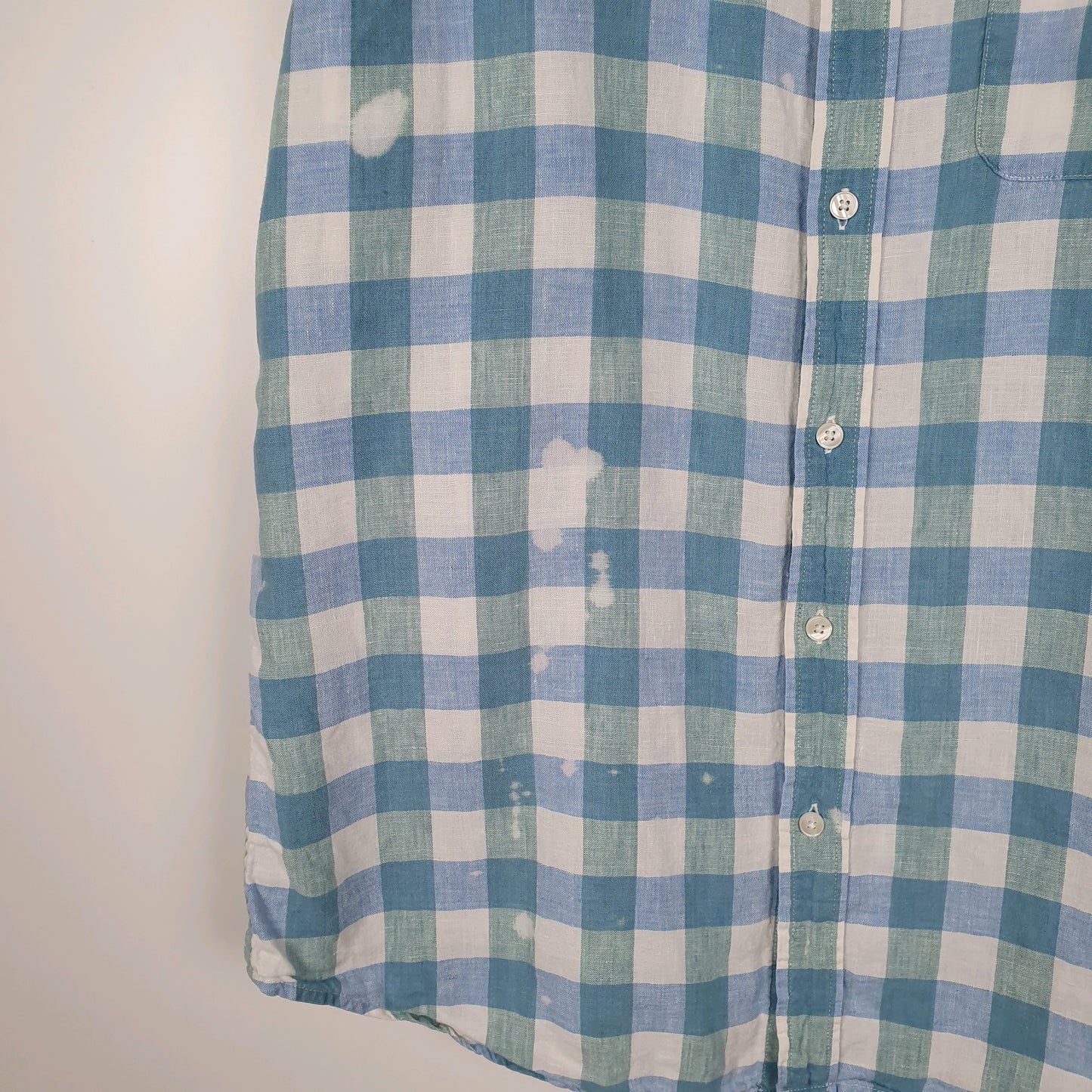 Mens Blue L.L.Bean   Shirt