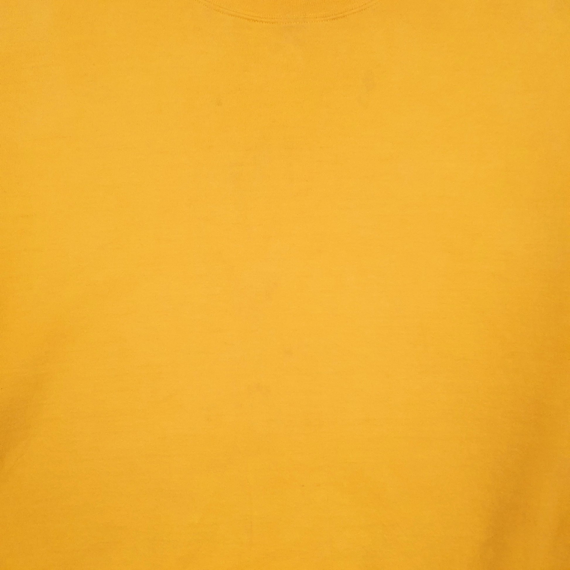 Mens Yellow Champion  Crewneck Jumper