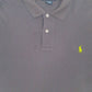 Mens Grey Polo Ralph Lauren   Polo Shirt