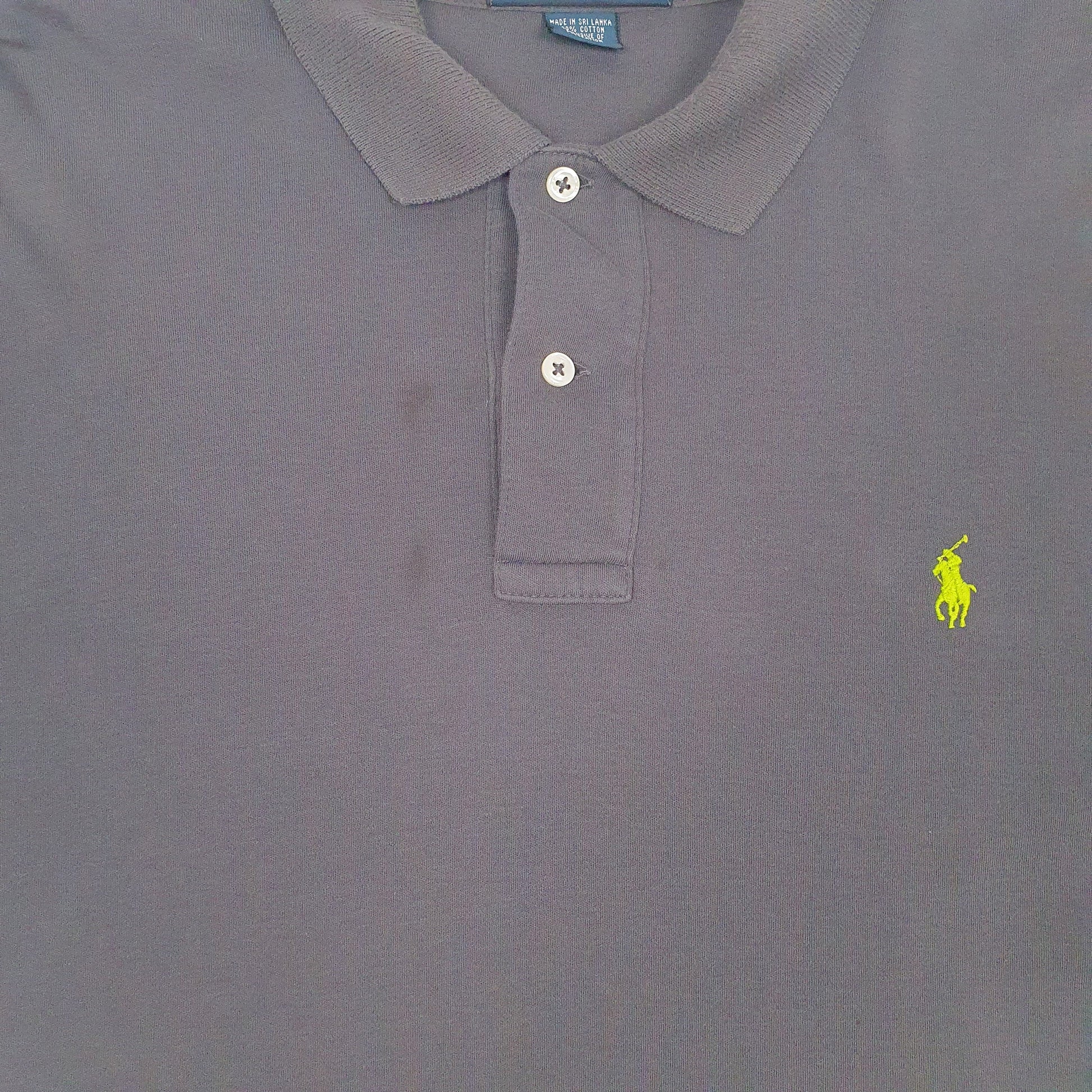 Mens Grey Polo Ralph Lauren   Polo Shirt