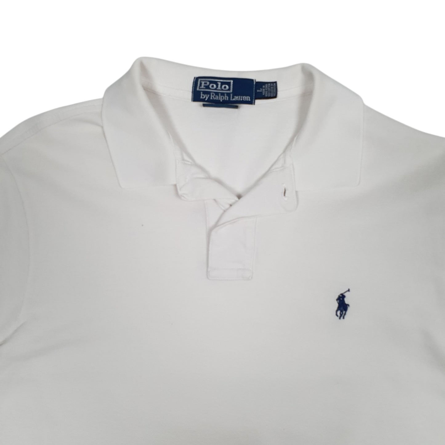 Mens White Polo Ralph Lauren   Polo Shirt