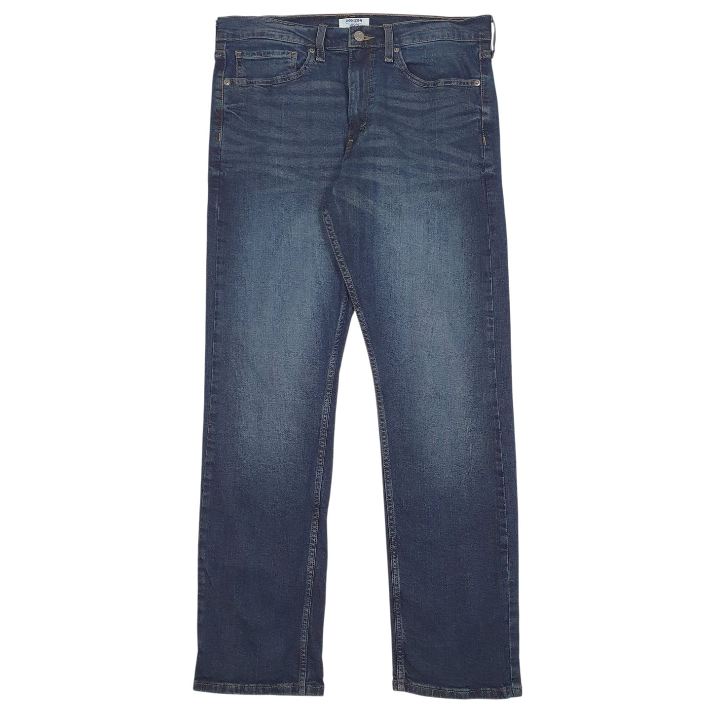 Mens Blue Levis Straight Denizen JeansW34 L32
