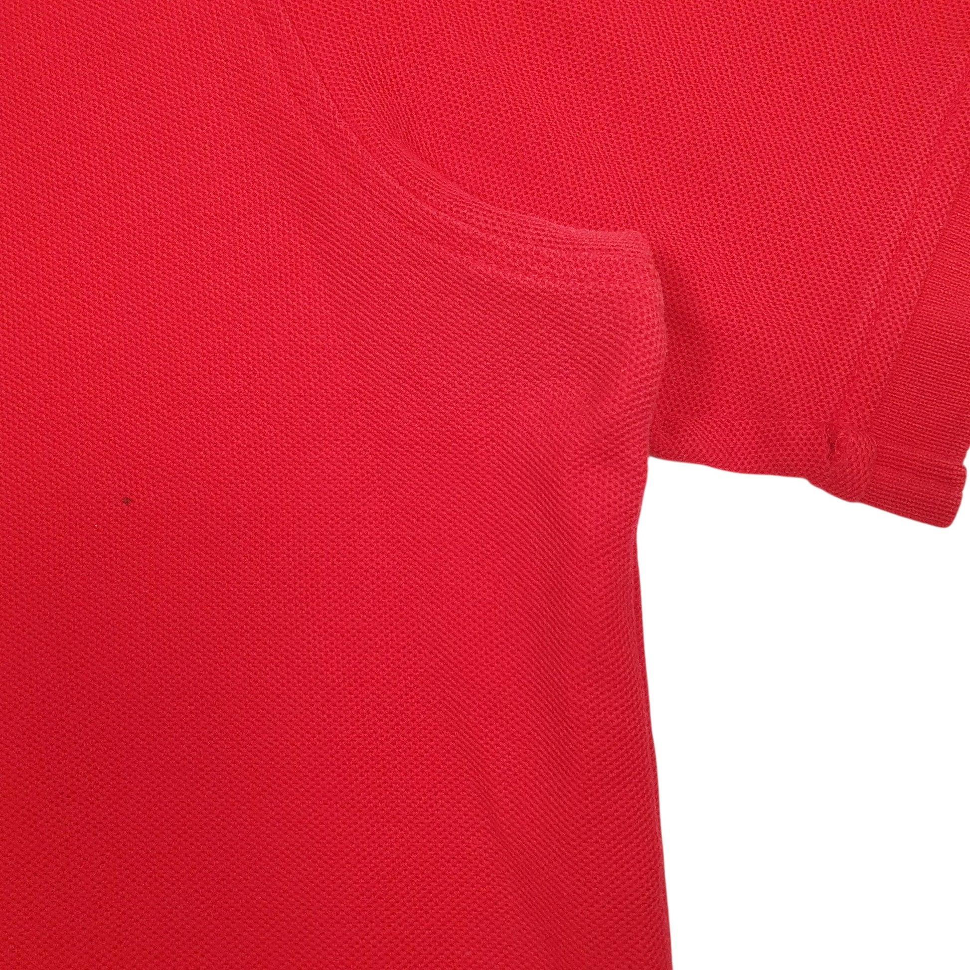 Mens Red Tommy Hilfiger   Polo Shirt