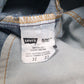 Mens Blue Levis Metro Fit  Jeans