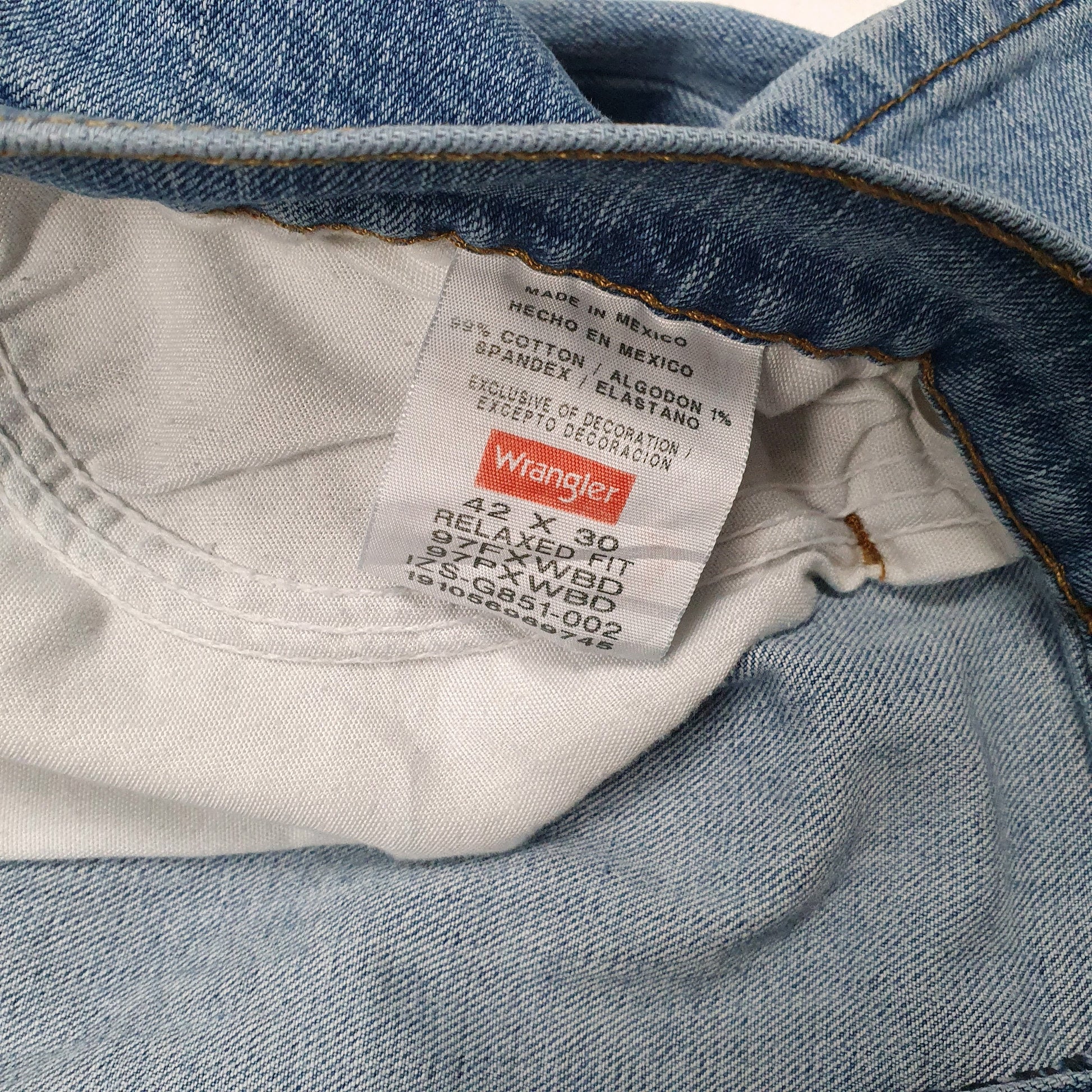 Mens Blue Wrangler   Jeans