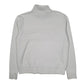 Mens White Fila  Quarter Zip Jumper
