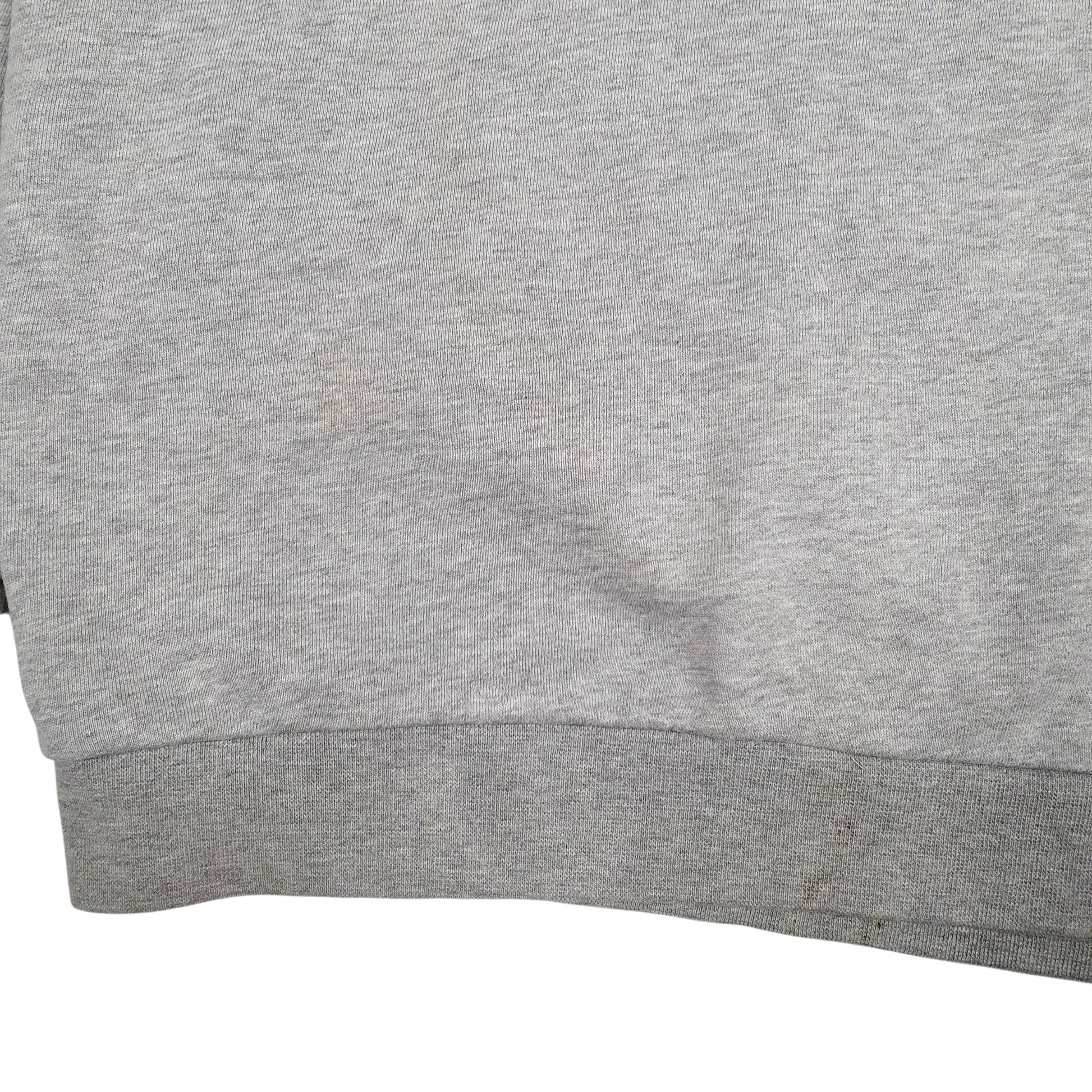 Mens Grey Adidas  Crewneck Jumper