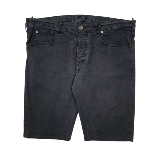 Mens Navy Armani Jeans  Chino Shorts