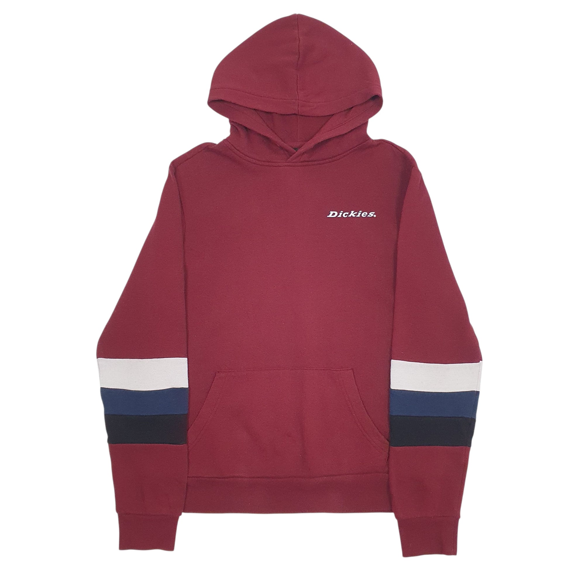 Mens Burgundy Dickies  Hoodie Jumper
