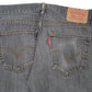 Mens Grey Levis   Jeans