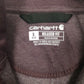 Womens Burgundy Carhartt  Quarter Zip Jumper