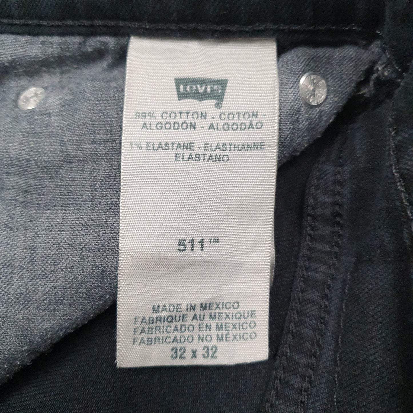 Mens Black Levis   Jeans
