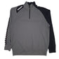 Mens Grey Kappa  Quarter Zip Jumper
