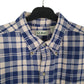 Mens Blue L.L.Bean Vintage 00s Thick Corduroy  Shirt