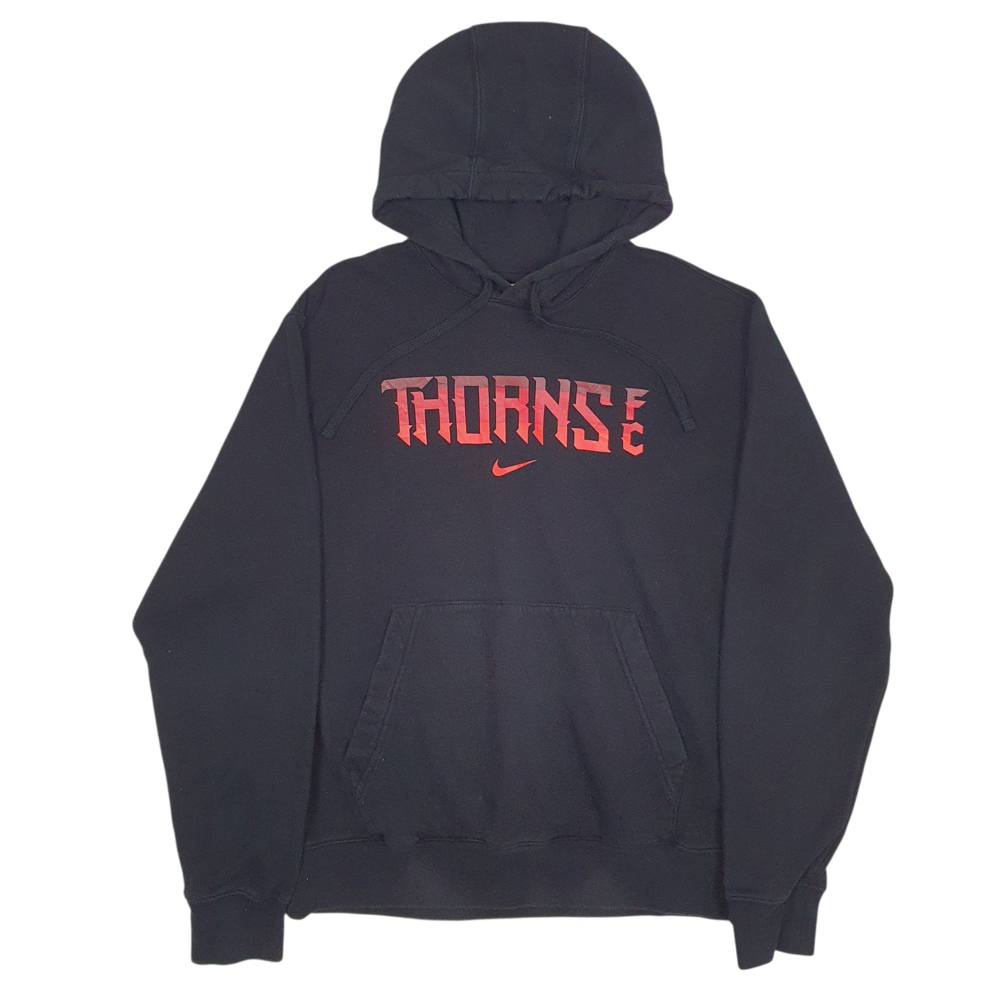 Mens Black Nike Baggy Thorns FC Hoodie Jumper