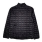 Womens Black The North Face Thermoball Lightweight Full Zip Coat