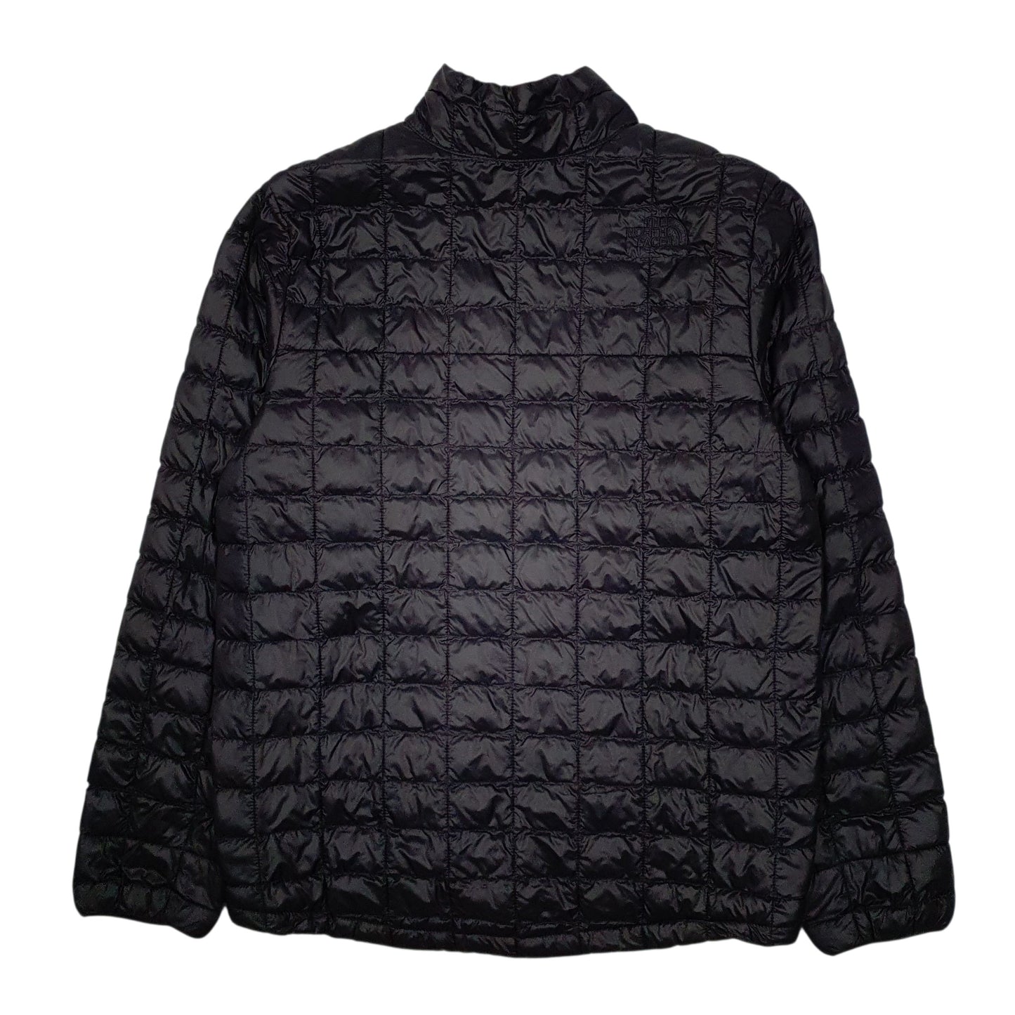 Womens Black The North Face Thermoball Lightweight Full Zip Coat