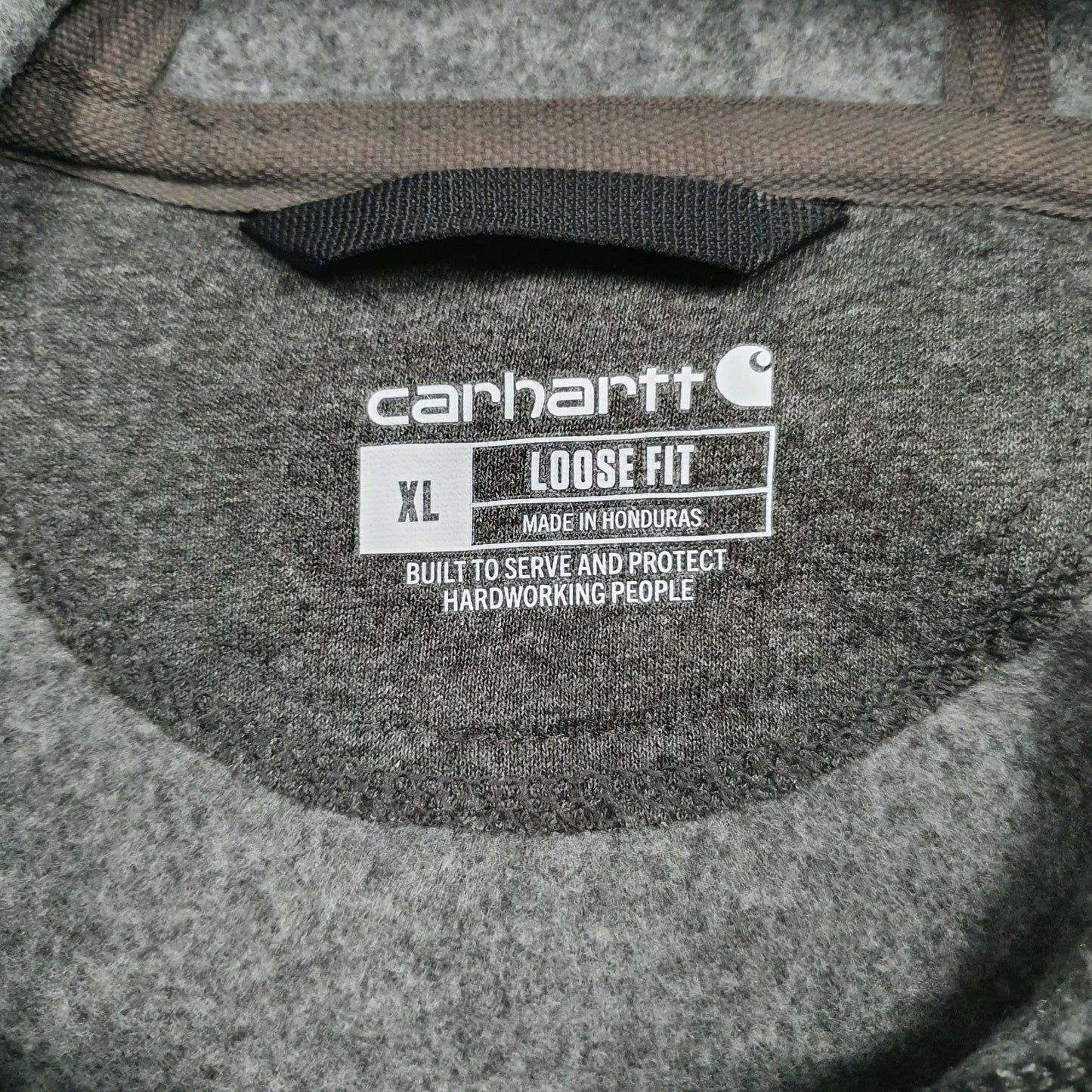 Mens Grey Carhartt  Hoodie Jumper