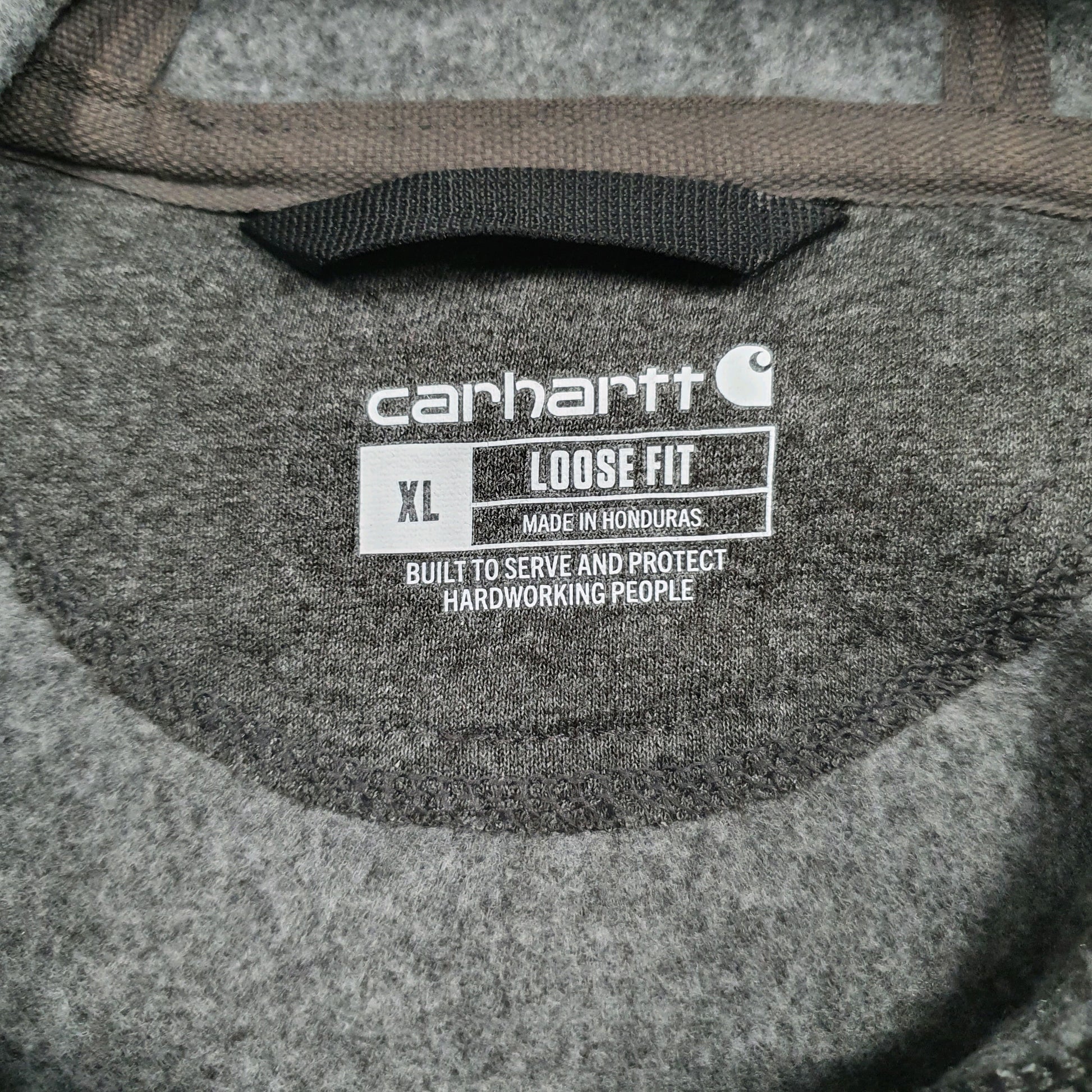 Mens Grey Carhartt  Hoodie Jumper