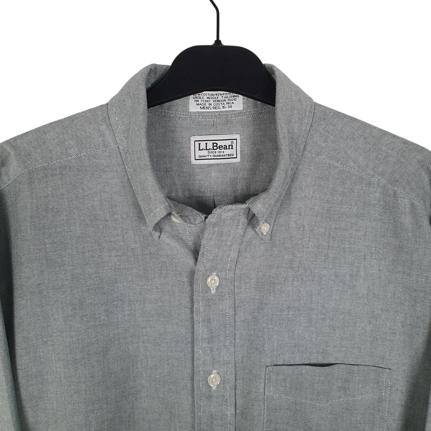 Mens Grey L.L.Bean   Shirt