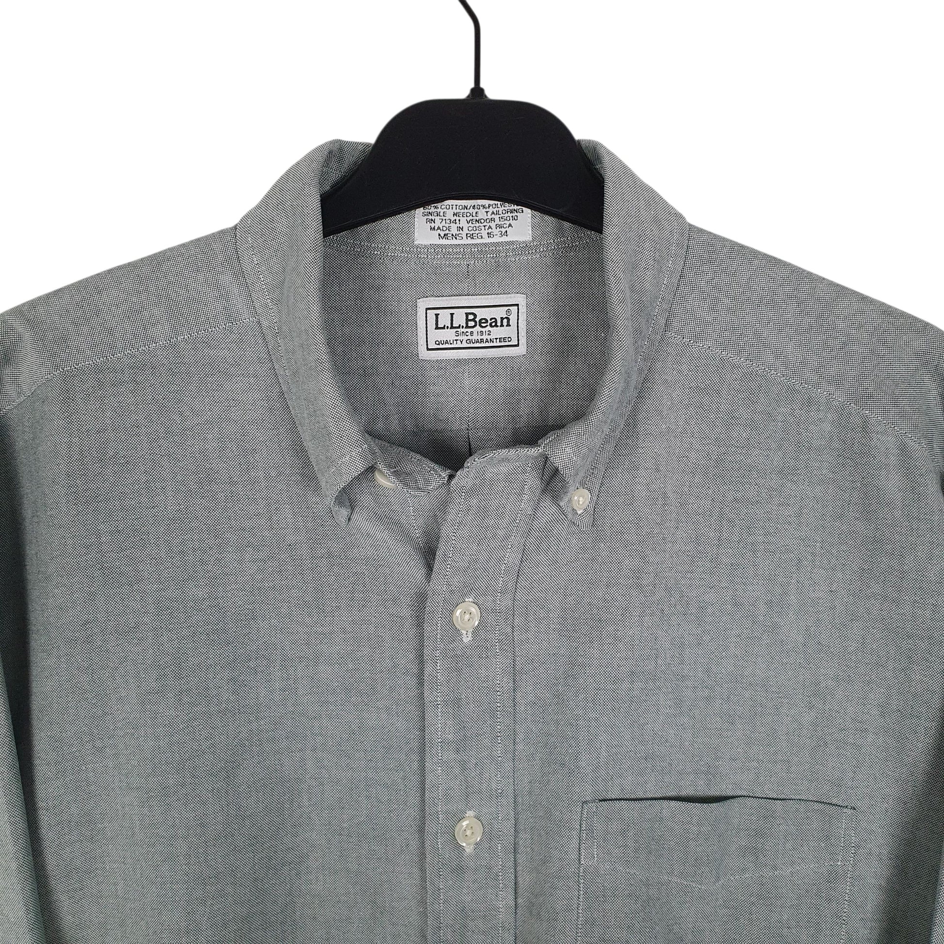 Mens Grey L.L.Bean   Shirt