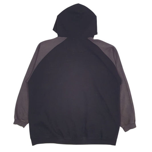 Mens Black Dickies Hoodie Spellout Full Zip Jumper