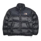 Mens Black The North Face Nuptse Retro 1996  Coat