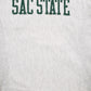 Womens Grey Champion Reverse Weave Heritage Sac State Crewneck Jumper