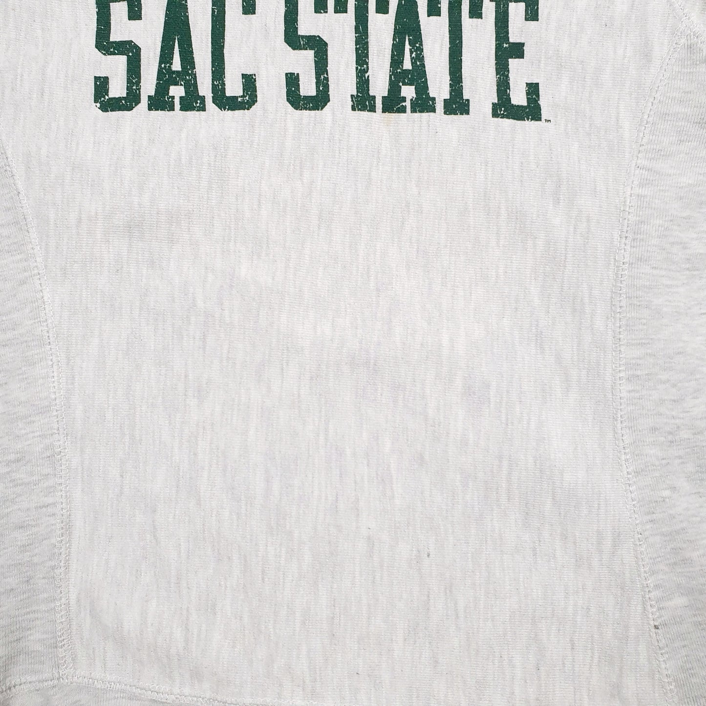 Womens Grey Champion Reverse Weave Heritage Sac State Crewneck Jumper