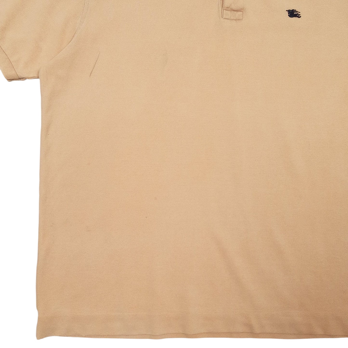 Mens Orange Burberry   Polo Shirt