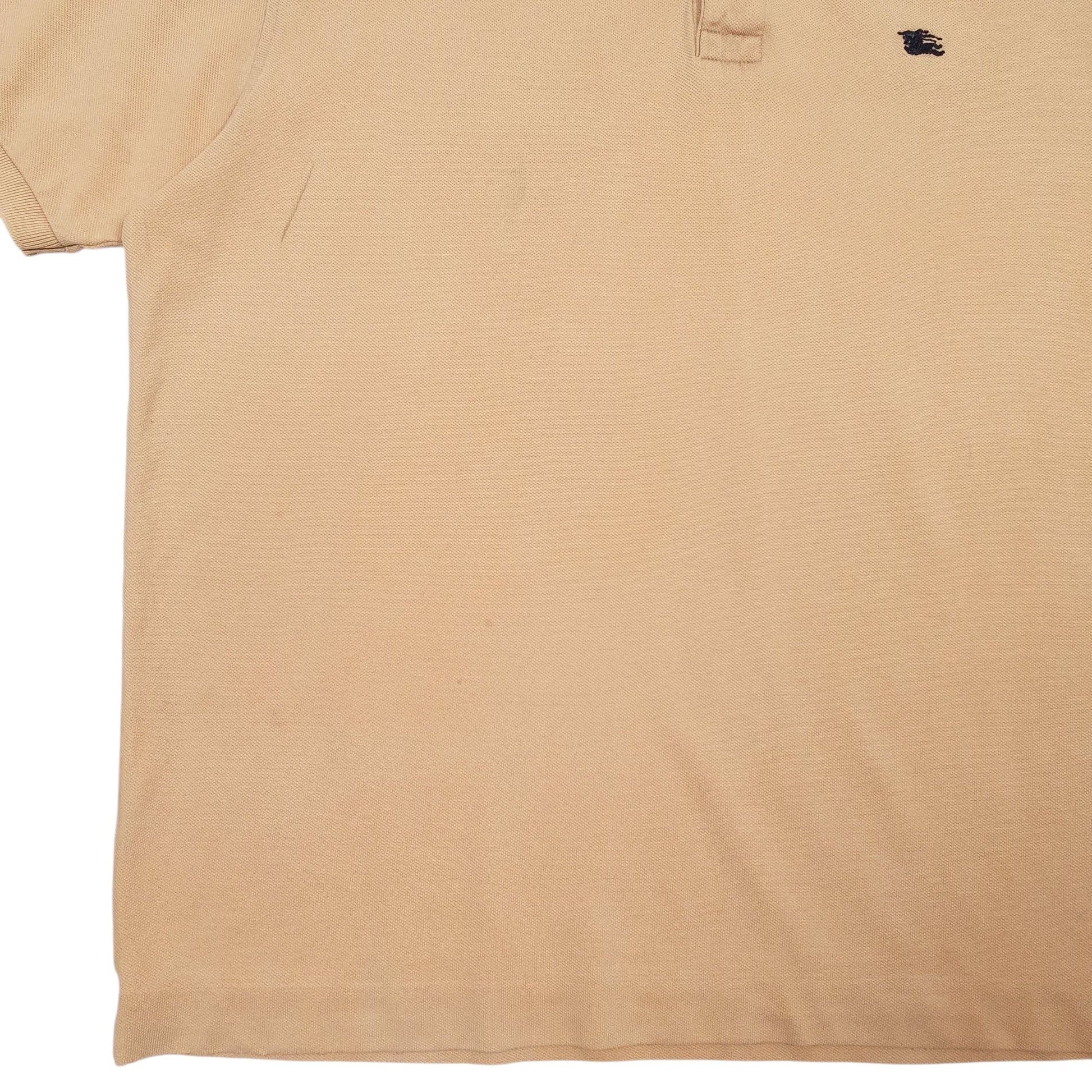 Mens Orange Burberry   Polo Shirt