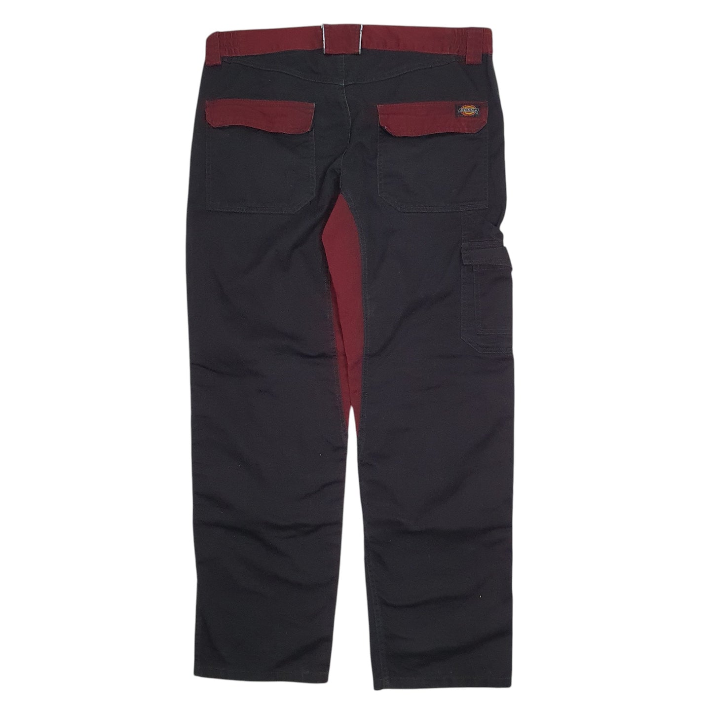 Mens Black Dickies   Trousers