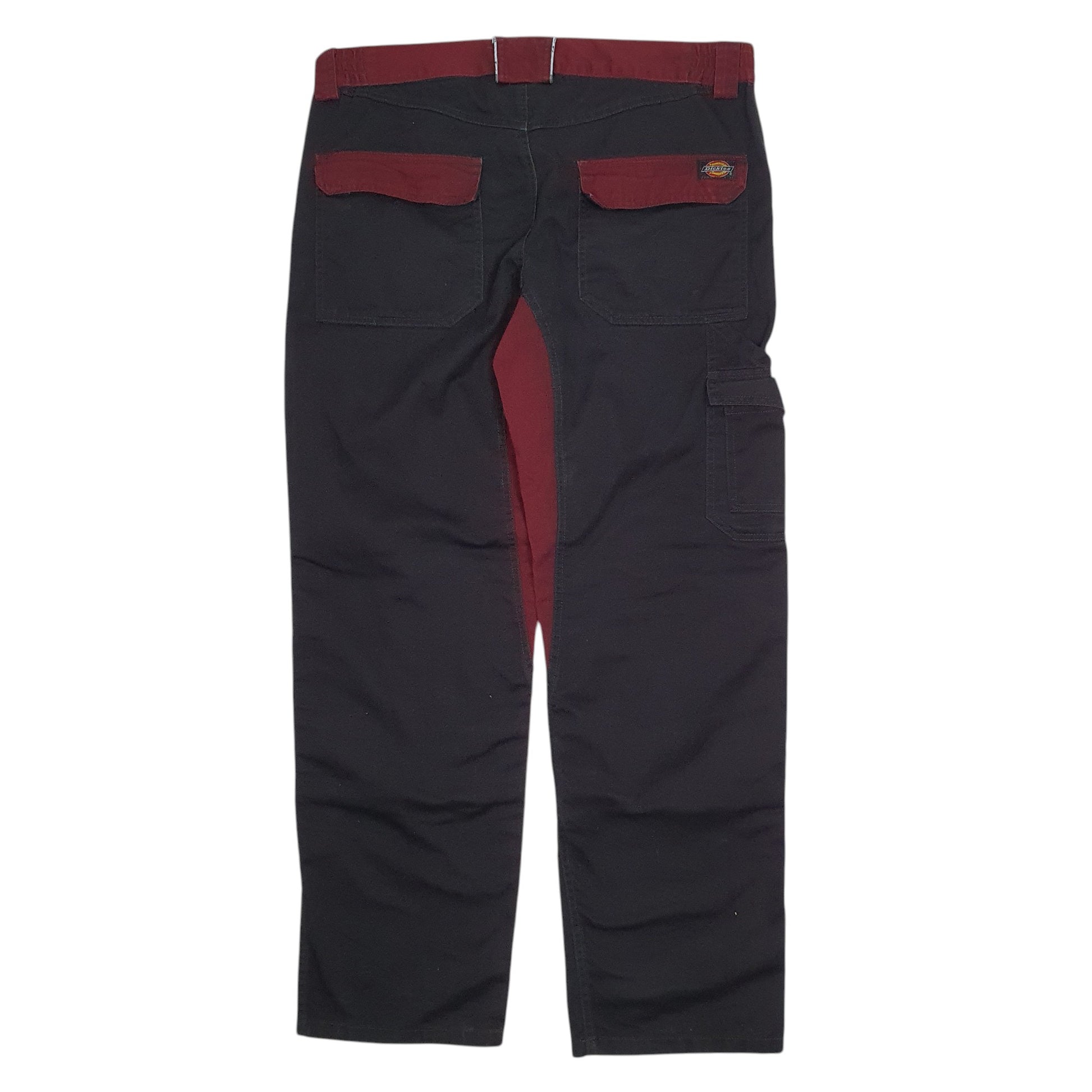 Mens Black Dickies   Trousers