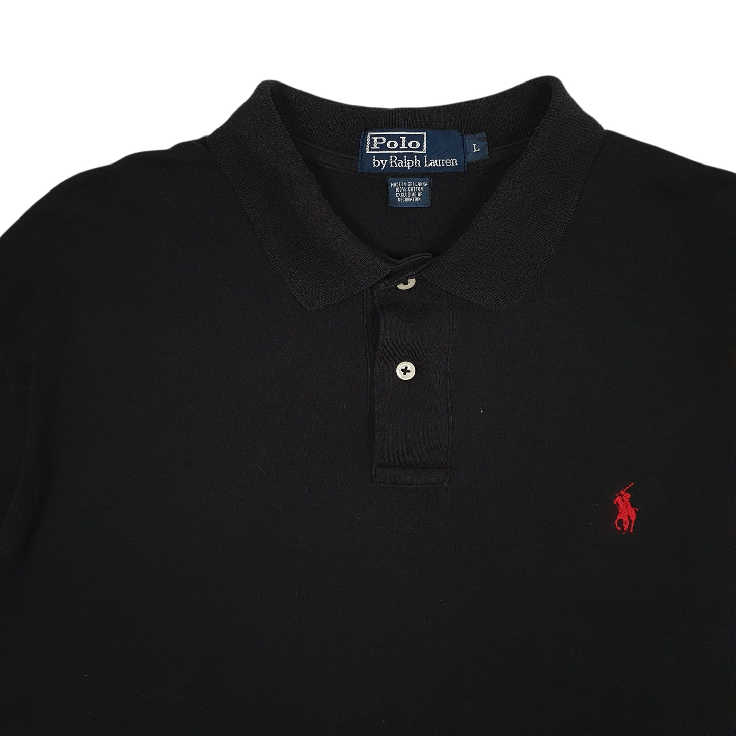 Mens Black Polo Ralph Lauren   Polo Shirt
