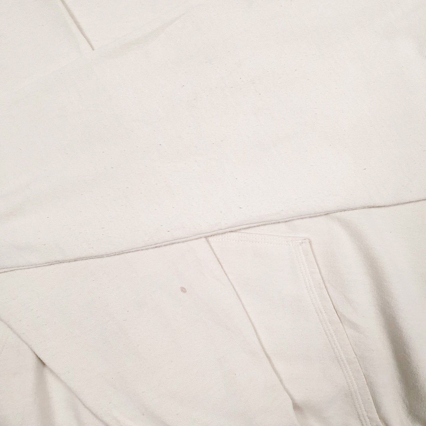 Mens Cream Champion  Hoodie Jumper