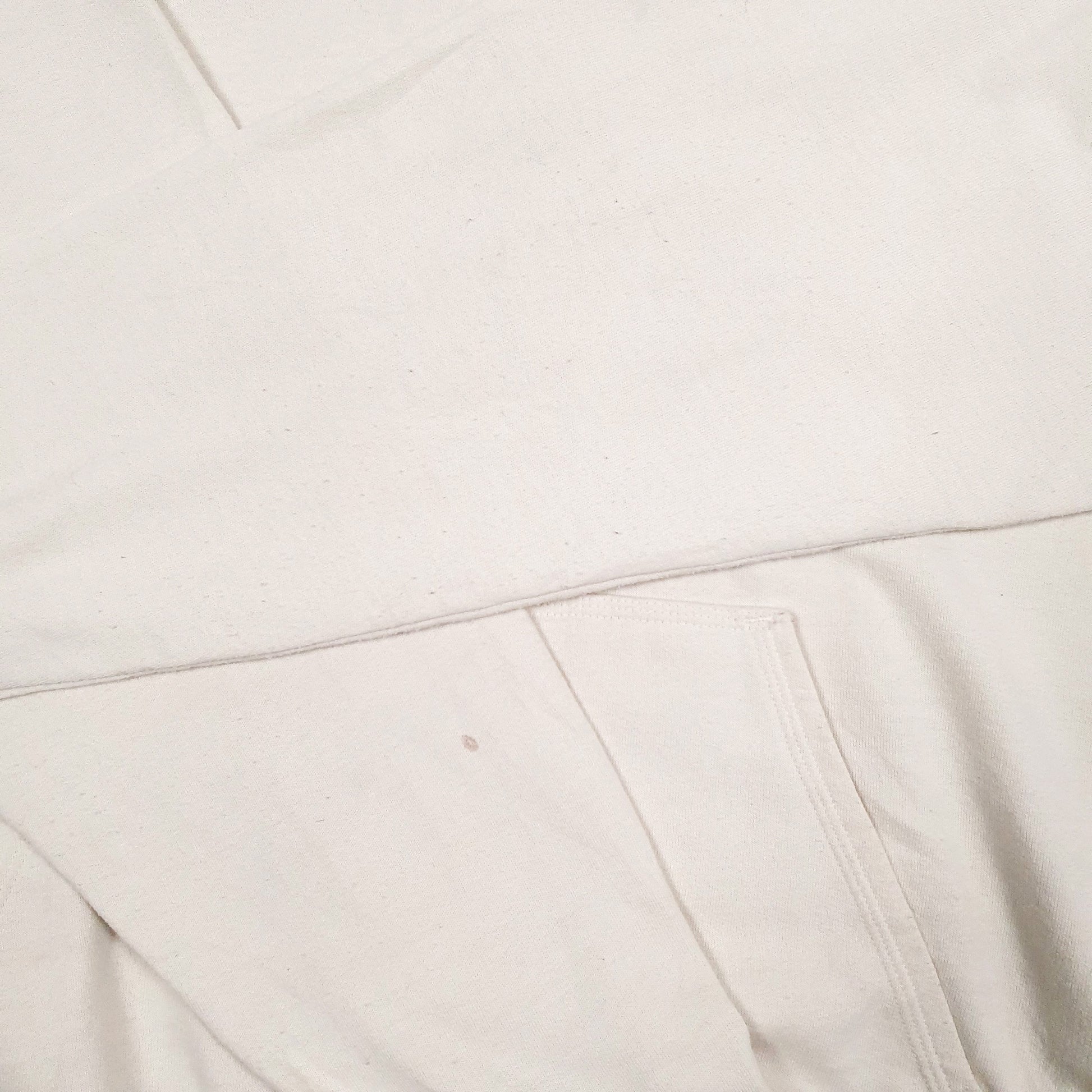 Mens Cream Champion  Hoodie Jumper