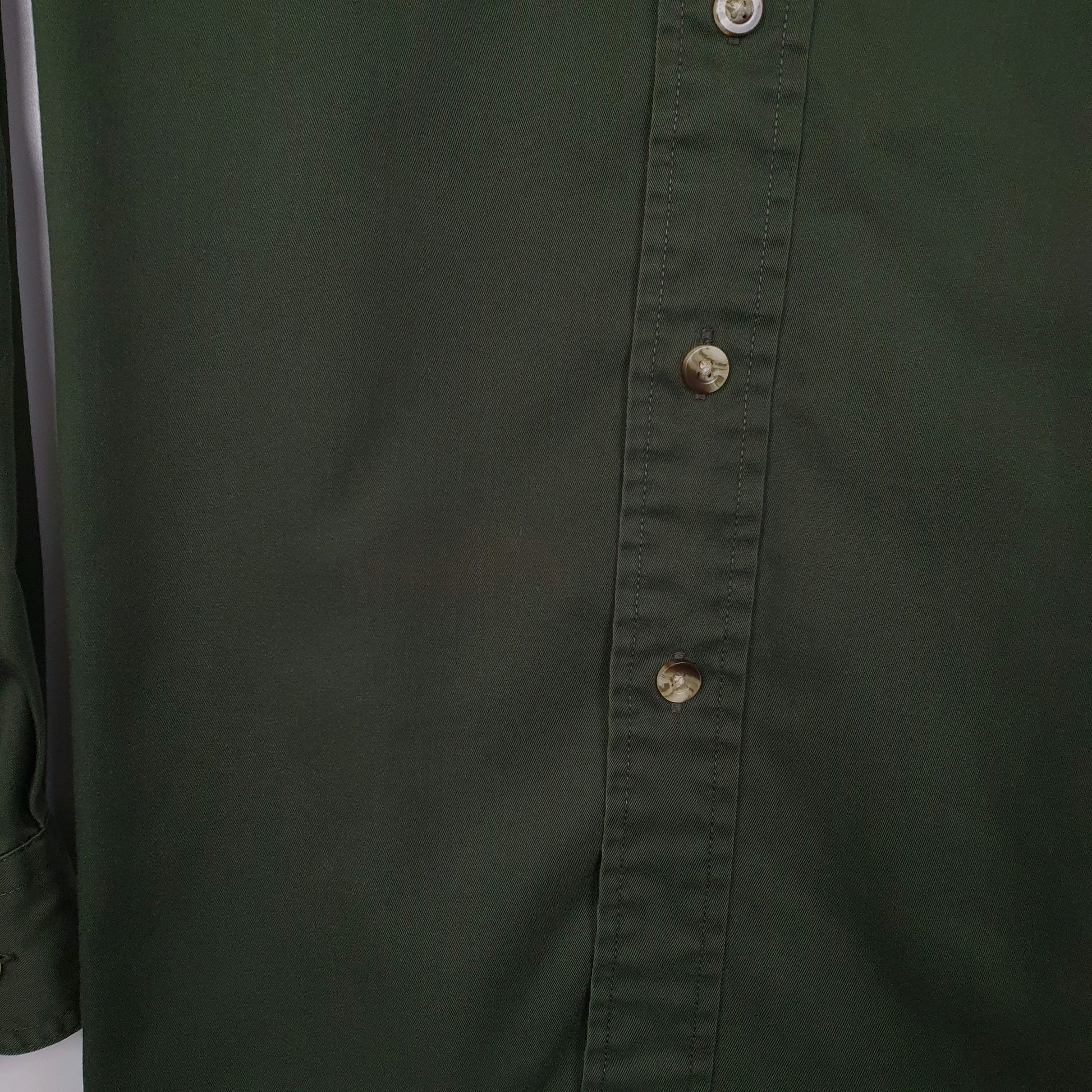 Mens Green L.L.Bean   Shirt