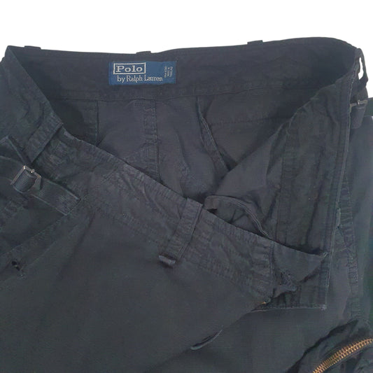 Mens Black Polo Ralph Lauren   Trousers
