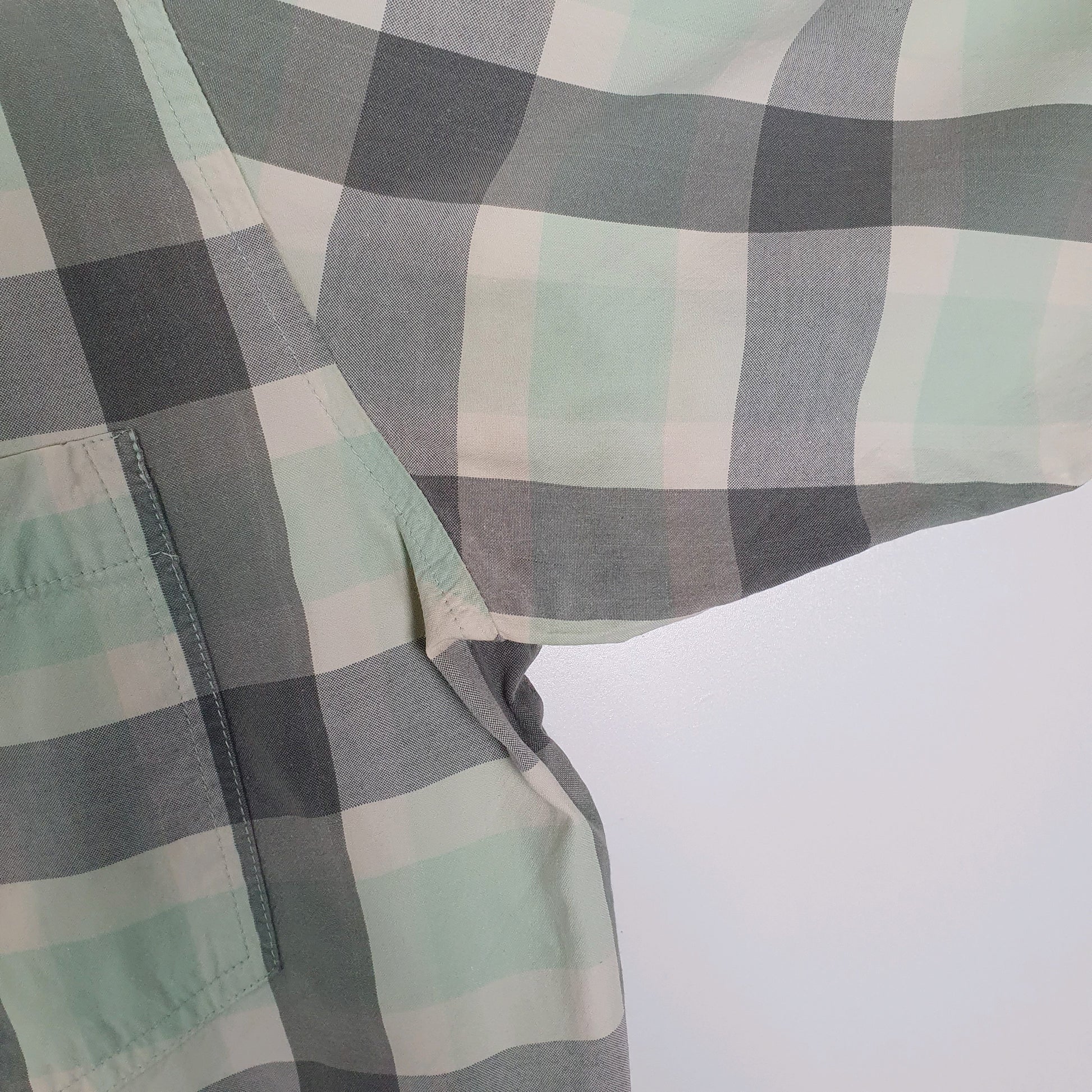 Mens Green Woolrich   Shirt