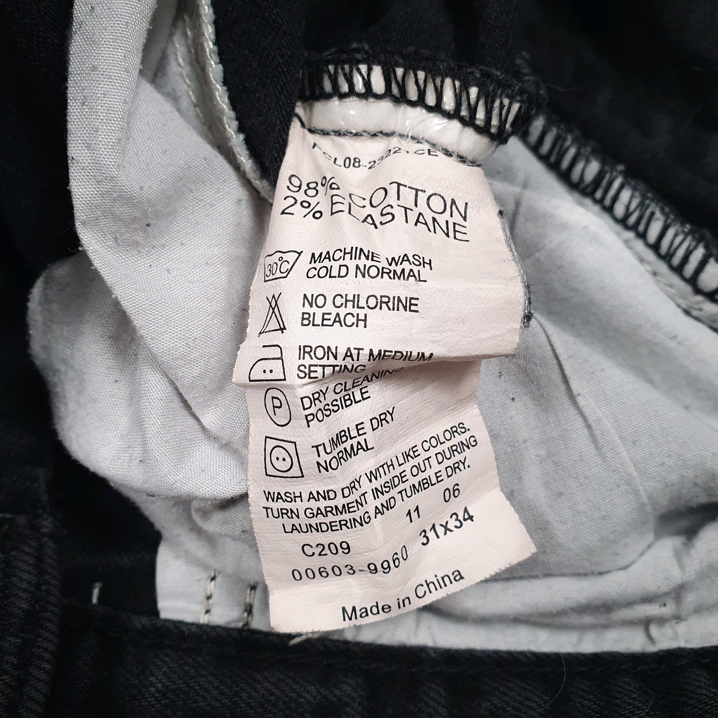 Mens Black Levis   Jeans