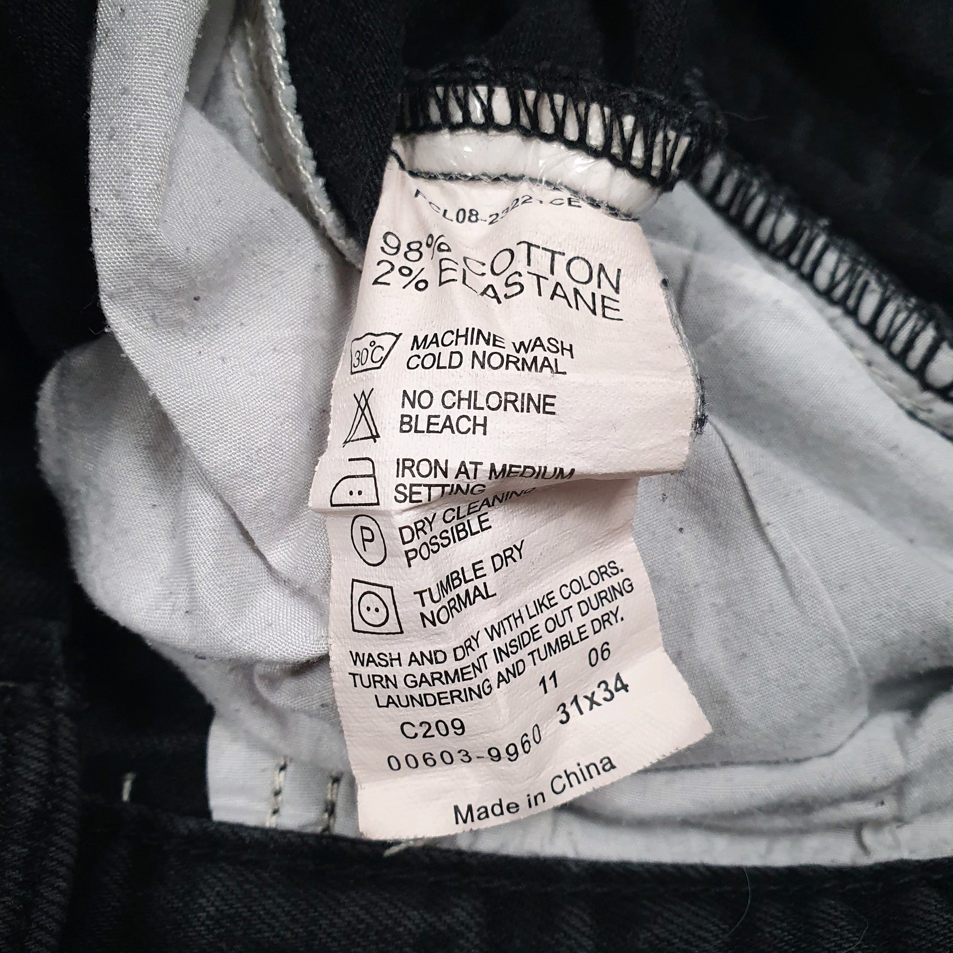 Mens Black Levis   Jeans