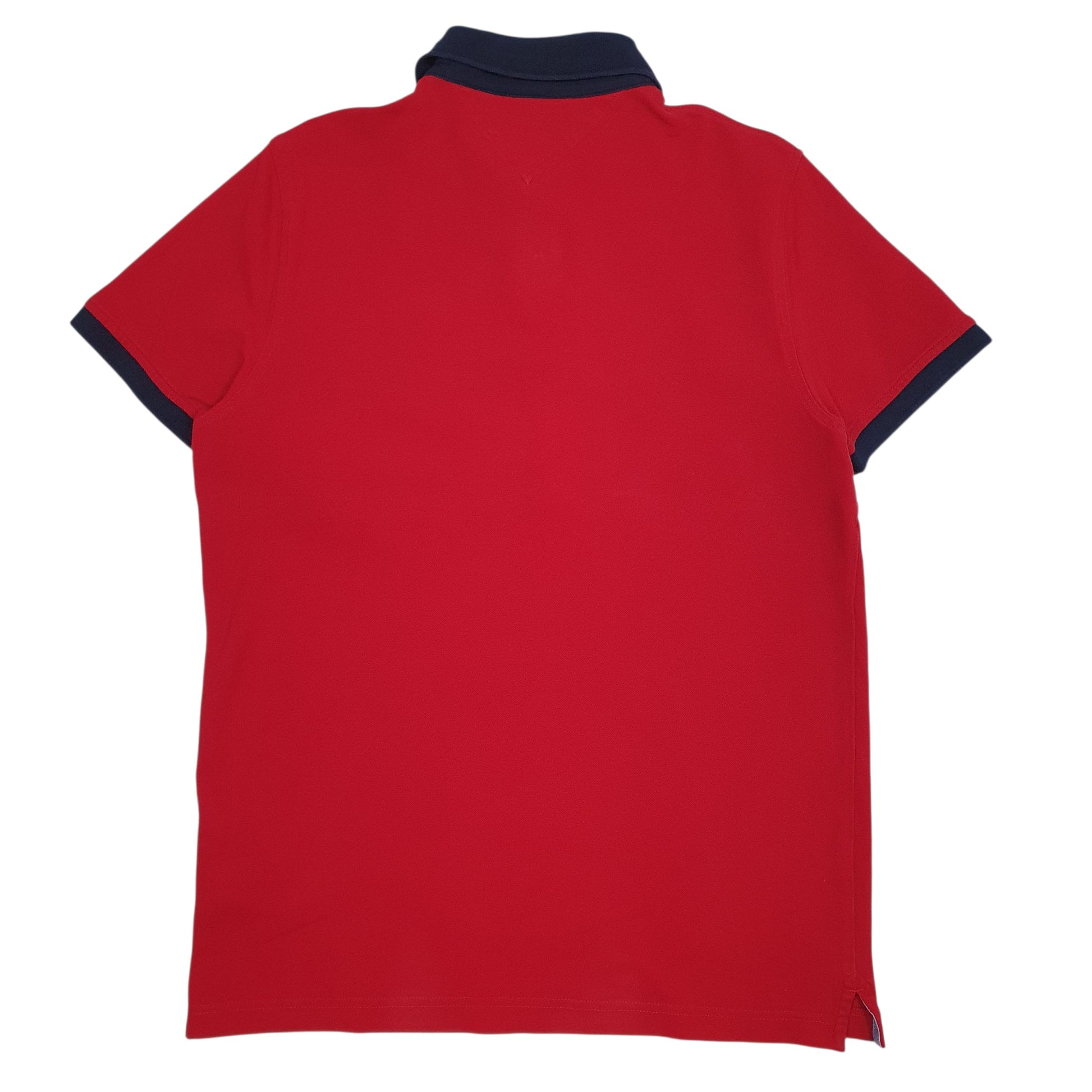 Mens Red Tommy Hilfiger   Polo Shirt