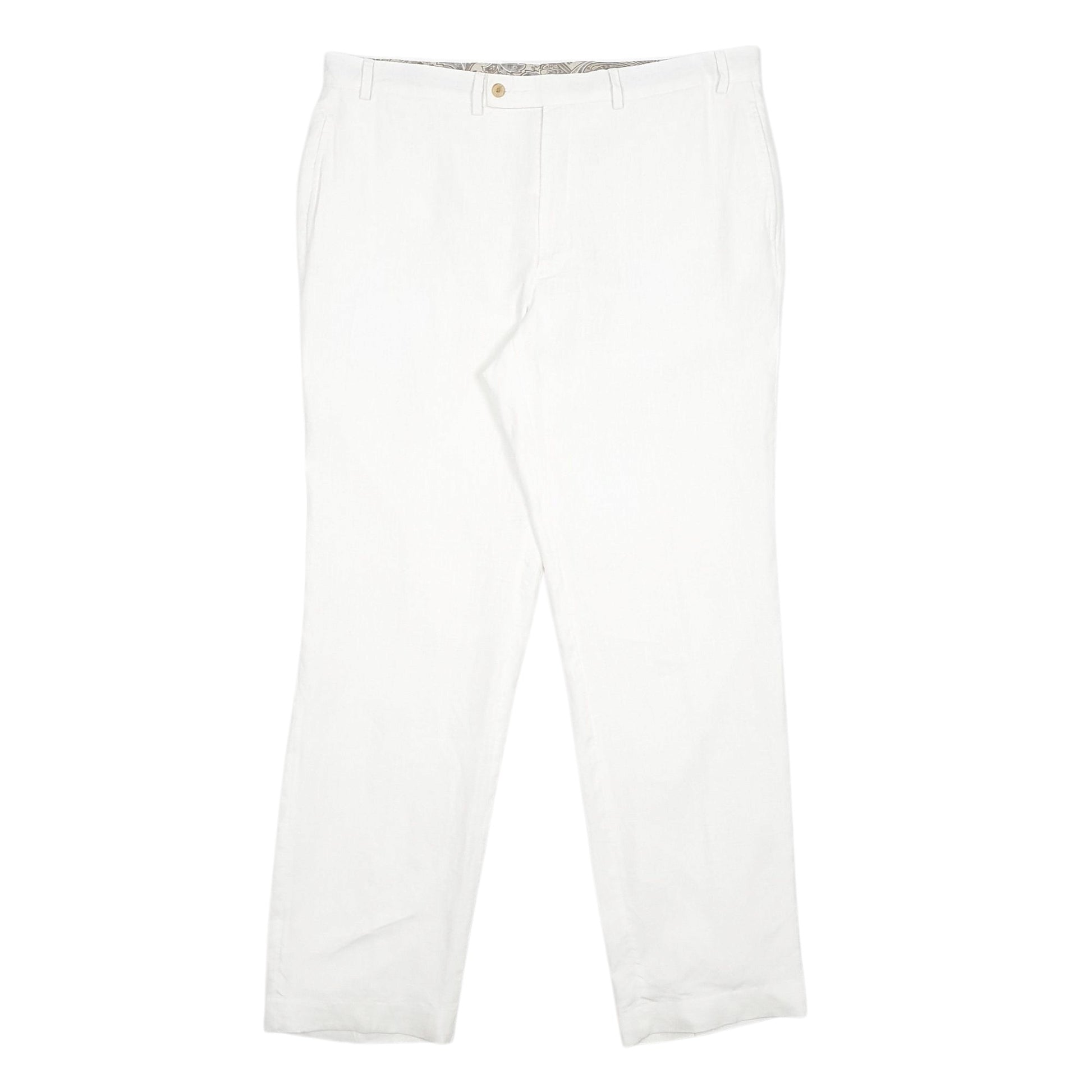 Mens White Polo Ralph Lauren  Chino Trousers