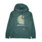 Womens Green Carhartt  Hoodie Jumper