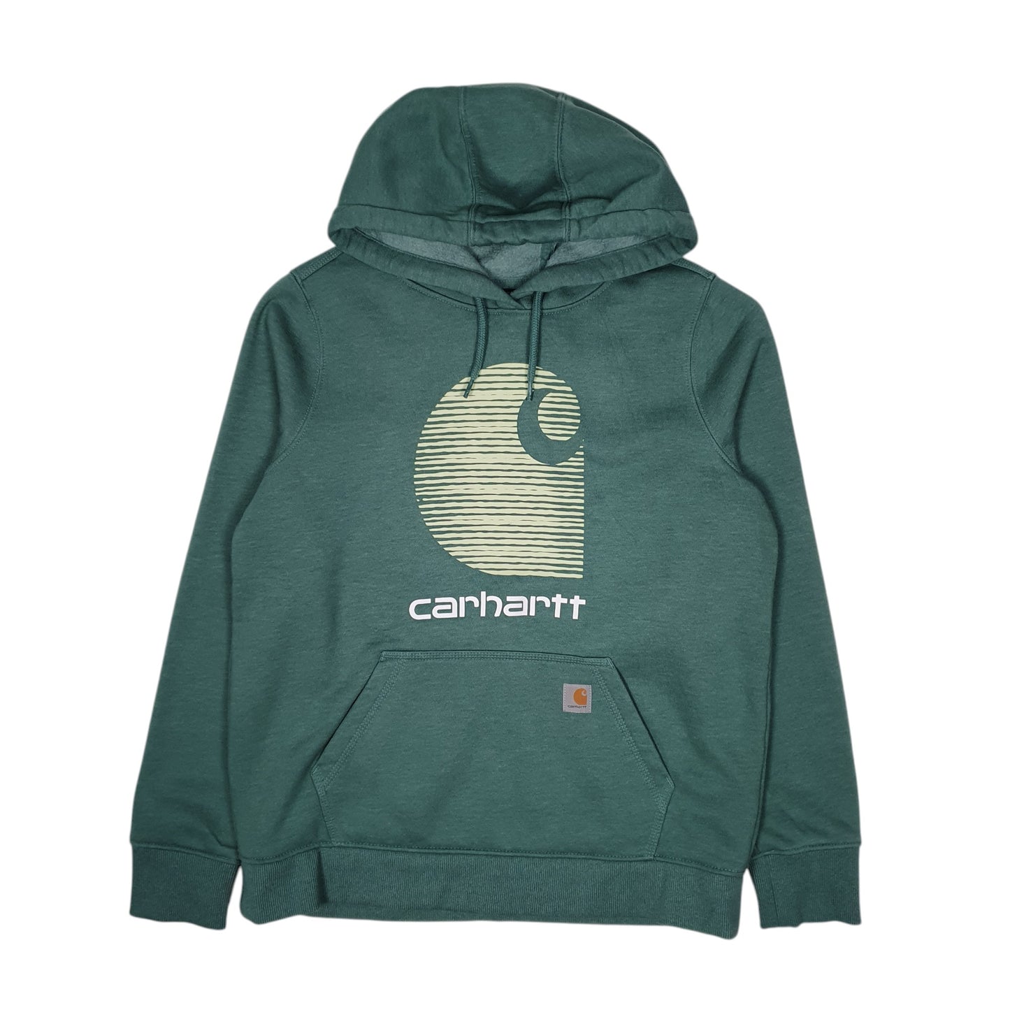 Womens Green Carhartt  Hoodie Jumper